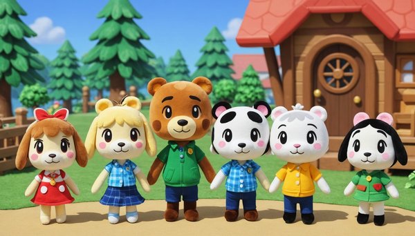 Découvrez les meilleures peluches Animal Crossing à collectionner
