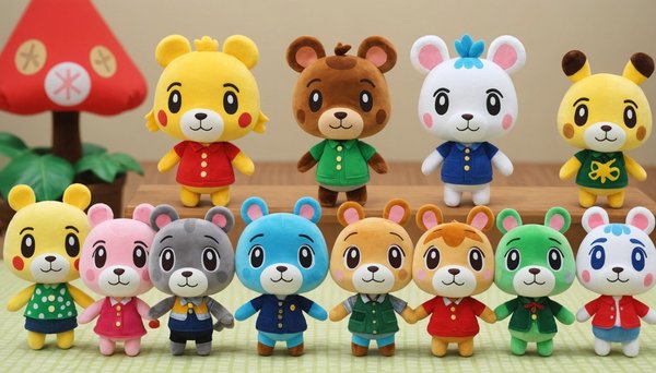 Top 10 peluches animal crossing incontournables pour les fans