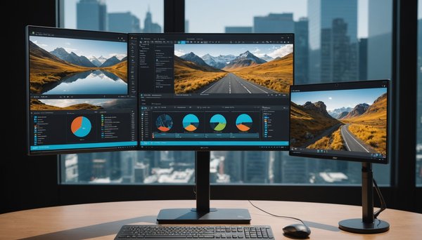 Découvrez le triple écran x3 pro : efficacité et mobilité réunies