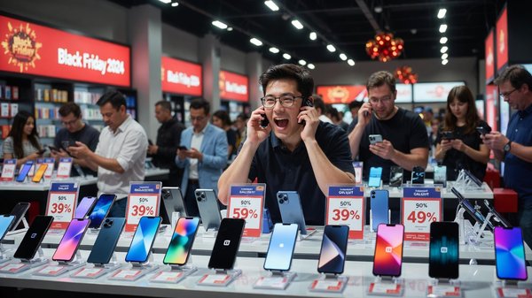 Les meilleures offres de smartphones black friday 2024