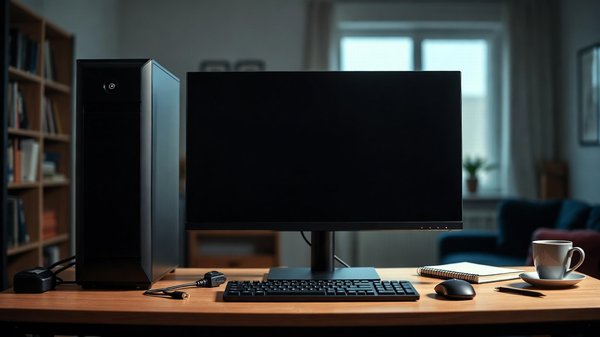 Écran noir sur pc : solutions et conseils pour dépanner