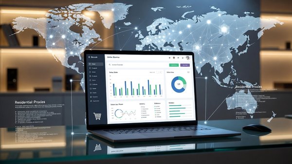 Proxies résidentiels pour e-commerce : optimisez vos opérations en ligne
